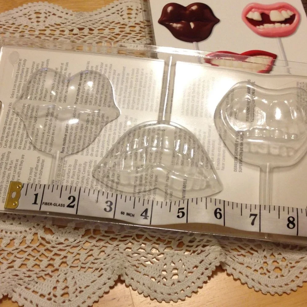 Wilton Candy Molds - Funny mouth shapes for Halloween or whenever